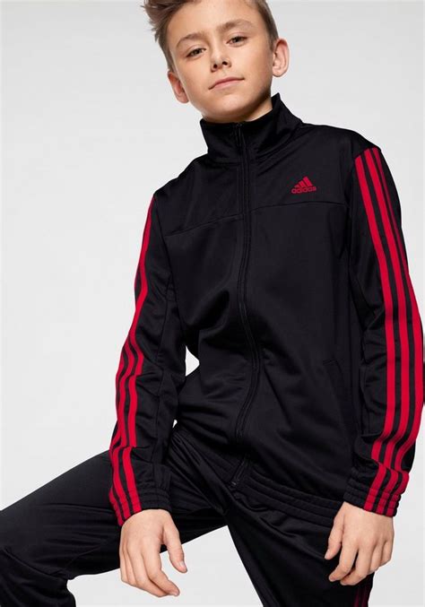 kinder adidas anzug schwarz